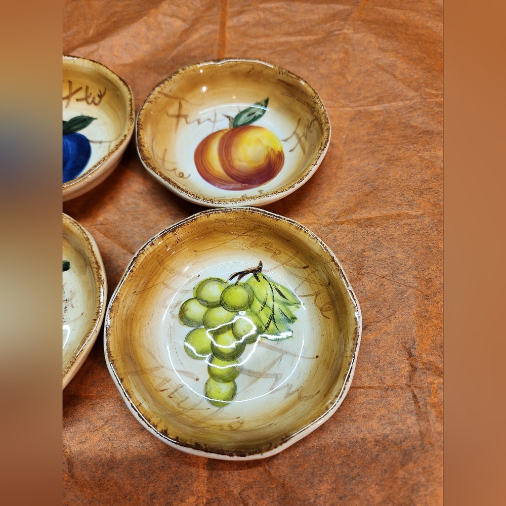 El Camino Fruit-Themed Ceramic Bowls - Picture 3 of 4